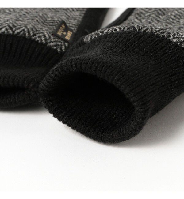 BEAMS「MOON ウール グローブ」|手袋|