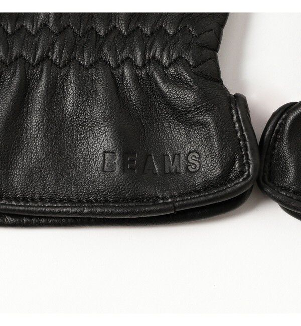 BEAMS「シープレザー グローブ」|手袋|
