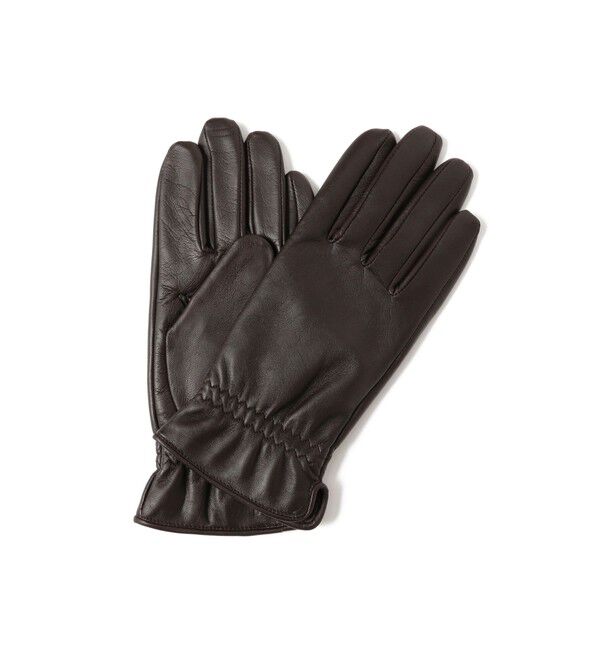 BEAMS「シープレザー グローブ」|手袋|BROWN