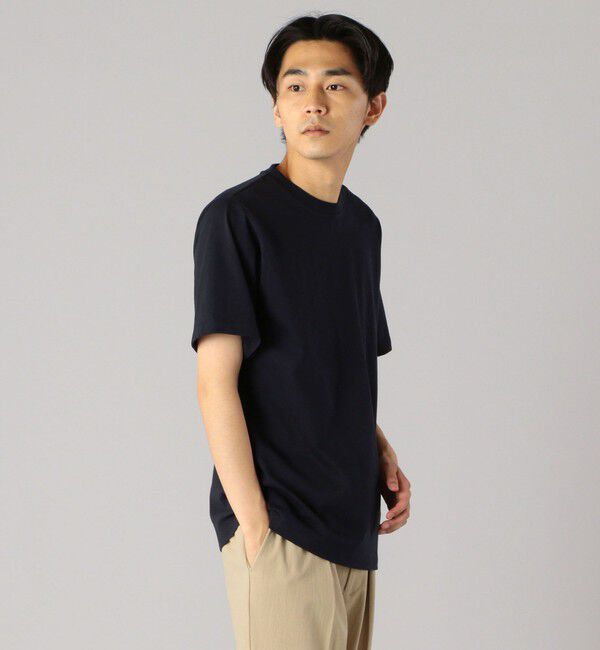 SHIPS「SHIPS: 抗菌・防臭 NANO-FINE（R） コットン クルーネック Tシャツ」|Tシャツ・カットソー|