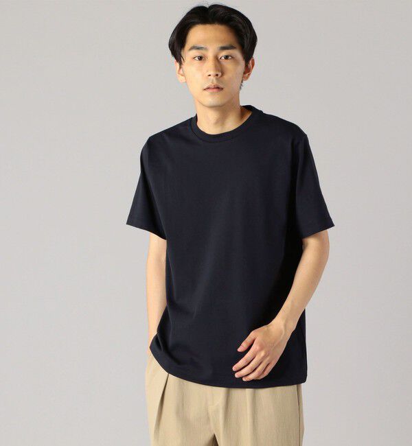 SHIPS「SHIPS: 抗菌・防臭 NANO-FINE（R） コットン クルーネック Tシャツ」|Tシャツ・カットソー|