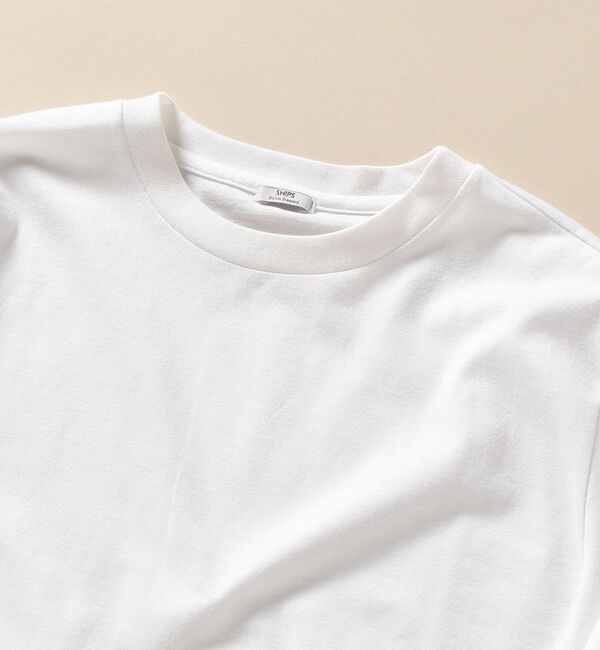SHIPS「SHIPS: 抗菌・防臭 NANO-FINE(R) ハイゲージ クルーネック Tシャツ (ロンT)」|Tシャツ・カットソー|