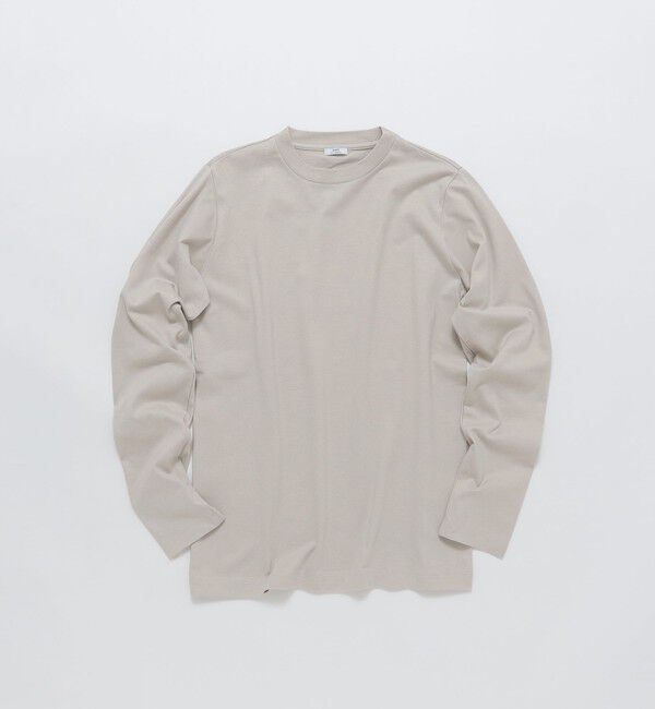 SHIPS「SHIPS: 抗菌・防臭 NANO-FINE(R) ハイゲージ クルーネック Tシャツ (ロンT)」|Tシャツ・カットソー|