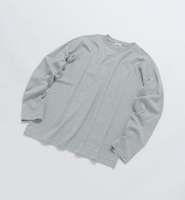 SHIPS「SHIPS: 抗菌・防臭 NANO-FINE(R) ハイゲージ クルーネック Tシャツ (ロンT)」|Tシャツ・カットソー|