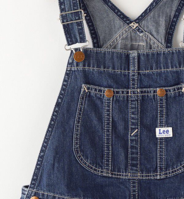 SHIPS KIDS「Lee:デニム オーバーオール スカート(130～150cm)」|スカート|