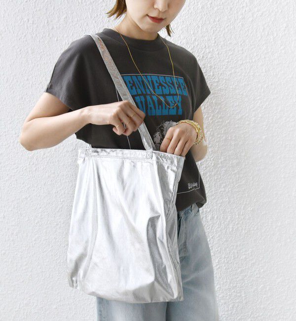 SHIPS for women「メタリック 3パーテーション エコバッグ 」|エコバッグ|