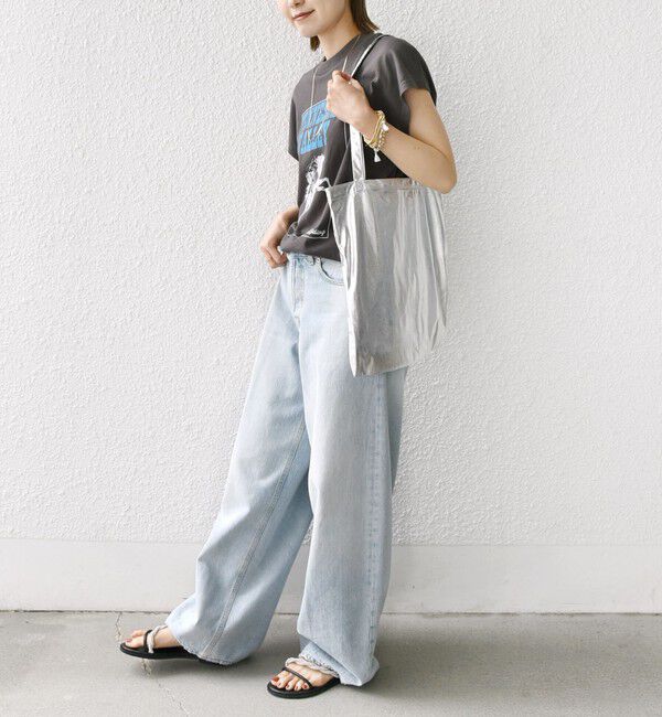 SHIPS for women「メタリック 3パーテーション エコバッグ 」|エコバッグ|