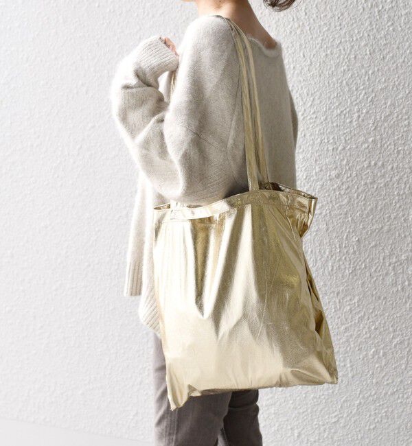 SHIPS for women「メタリック 3パーテーション エコバッグ 」|エコバッグ|