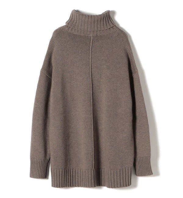 SHIPS for women「〈手洗い可能〉サイド スリット タートル プルオーバー」|ニット・セーター|