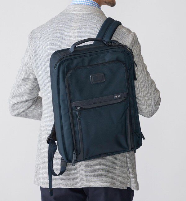 SHIPS「【SHIPS別注】TUMI: 完全別注モデル『ALPHA 3』ミッド 3WAY バッグ」|ビジネスバッグ|