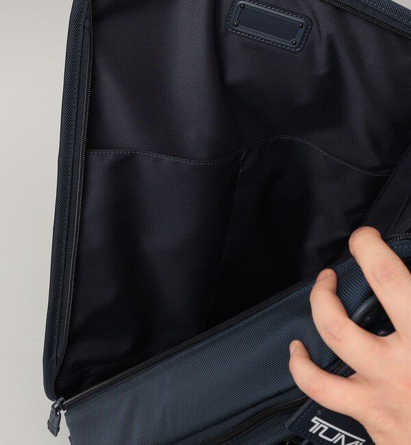 SHIPS「【SHIPS別注】TUMI: 完全別注モデル『ALPHA 3』ミッド 3WAY バッグ」|ビジネスバッグ|