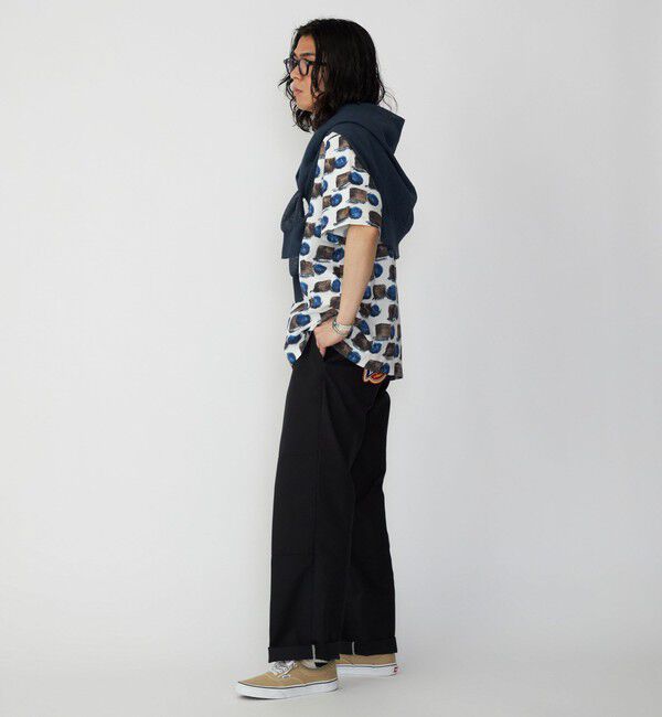 SHIPS「SHIPS: Reflax(R) 80'sプリント ドライタッチ オープンカラー シャツ」|シャツ・ブラウス|