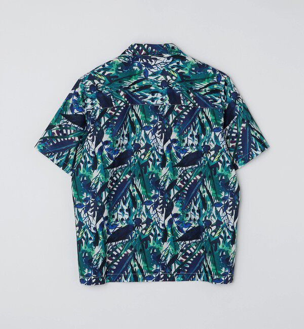 SHIPS「SHIPS: Reflax(R) 80'sプリント ドライタッチ オープンカラー シャツ」|シャツ・ブラウス|