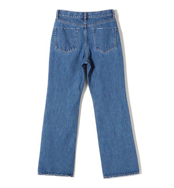 SHIPS for women「〈洗濯機可能〉11.5oz デニムセミフレアパンツ◇」|デニム|