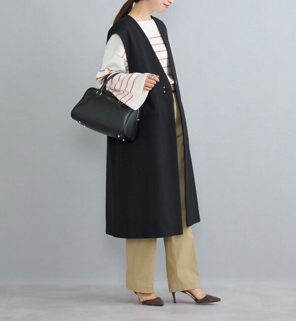 SHIPS for women「ツイルロングジレ◇」|ベスト・ジレ|