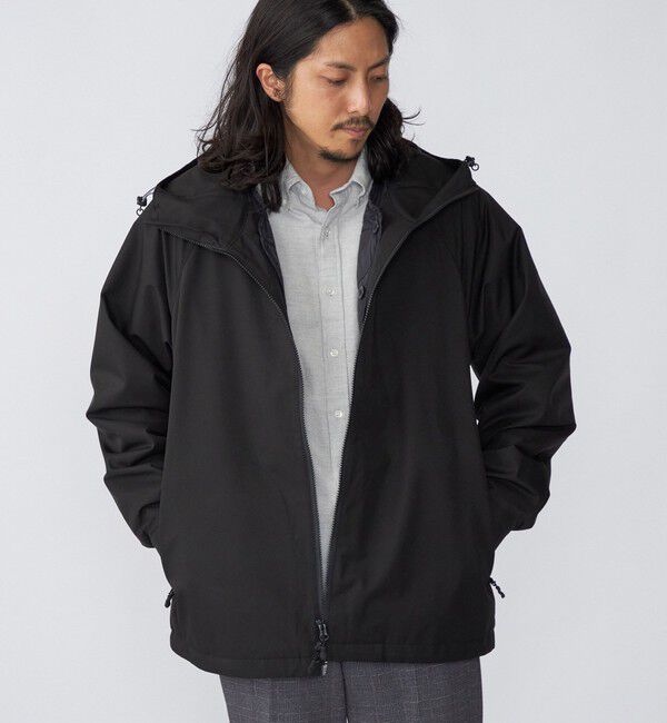 SHIPS「*SHIPS:〈撥水/透湿〉3WAY ミリタリー キルト ライナー マウンテンパーカー」|ブルゾン・スタジャン|