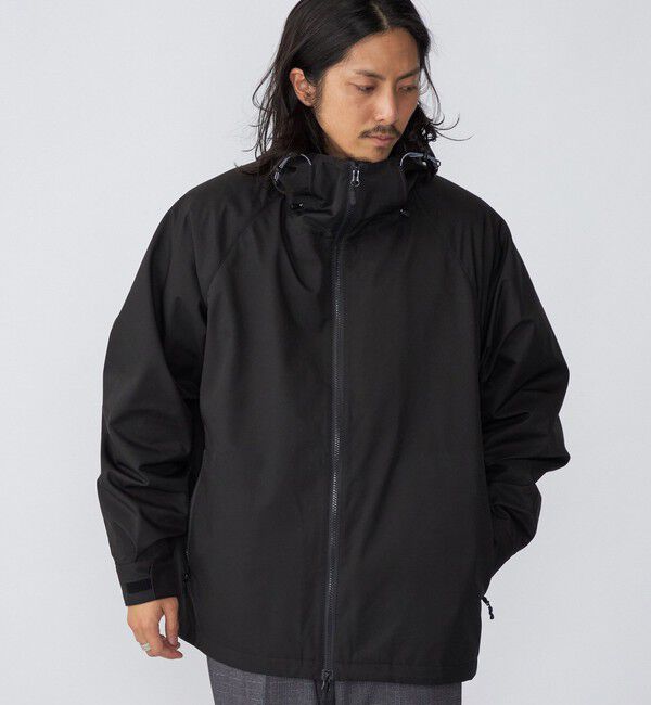 SHIPS「*SHIPS:〈撥水/透湿〉3WAY ミリタリー キルト ライナー マウンテンパーカー」|ブルゾン・スタジャン|