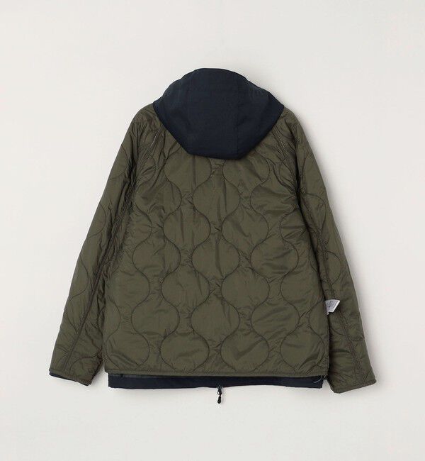 SHIPS「*SHIPS:〈撥水/透湿〉3WAY ミリタリー キルト ライナー マウンテンパーカー」|ブルゾン・スタジャン|