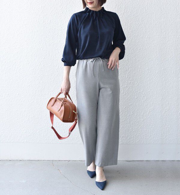 SHIPS for women「〈手洗い可能〉両面起毛ドロストパンツ ◇」|その他|