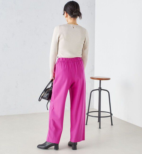 SHIPS for women「〈手洗い可能〉両面起毛ドロストパンツ ◇」|その他|