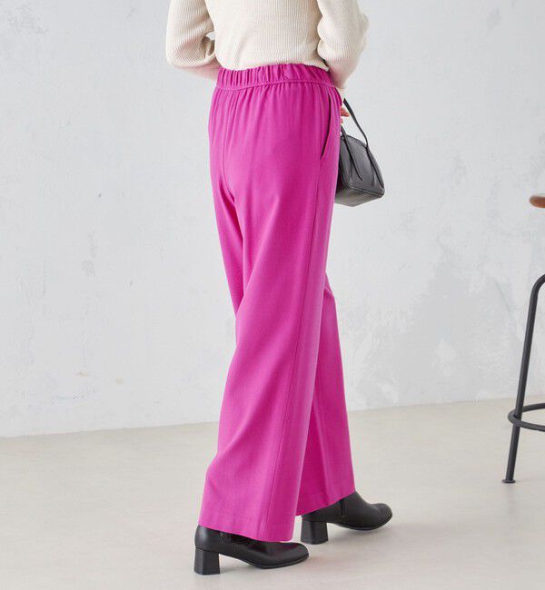 SHIPS for women「〈手洗い可能〉両面起毛ドロストパンツ ◇」|その他|