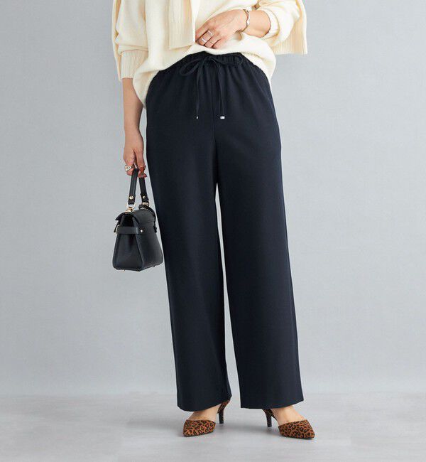 SHIPS for women「〈手洗い可能〉両面起毛ドロストパンツ ◇」|その他|