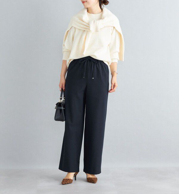 SHIPS for women「〈手洗い可能〉両面起毛ドロストパンツ ◇」|その他|