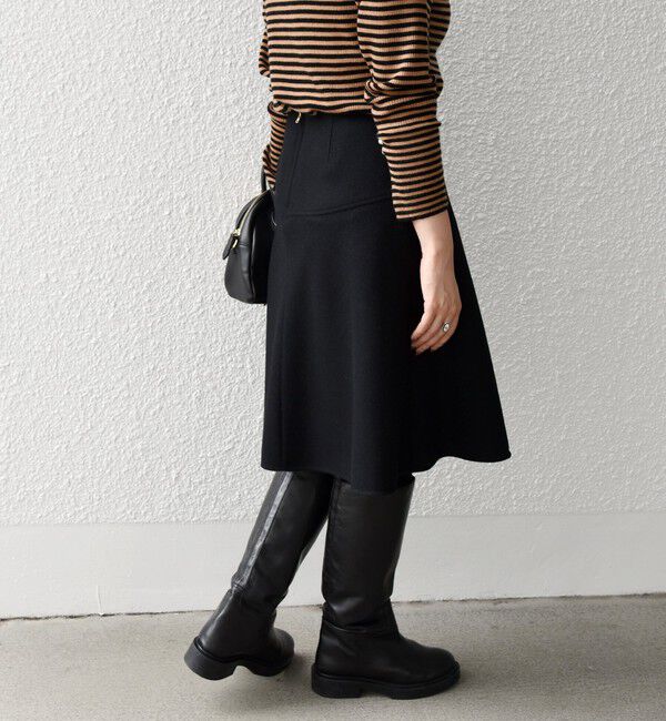 SHIPS any「SHIPS any: フレア ミディ スカート」|スカート|