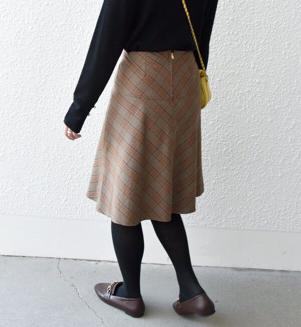 SHIPS any「SHIPS any: フレア ミディ スカート」|スカート|