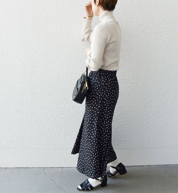 SHIPS any「《一部追加予約》SHIPS any:〈手洗い可能〉デリケート リブ タートルネック ニット プルオーバー」|ニット・セーター|