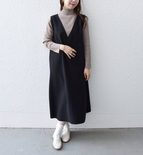 SHIPS any「《一部追加予約》SHIPS any:〈手洗い可能〉デリケート リブ タートルネック ニット プルオーバー」|ニット・セーター|