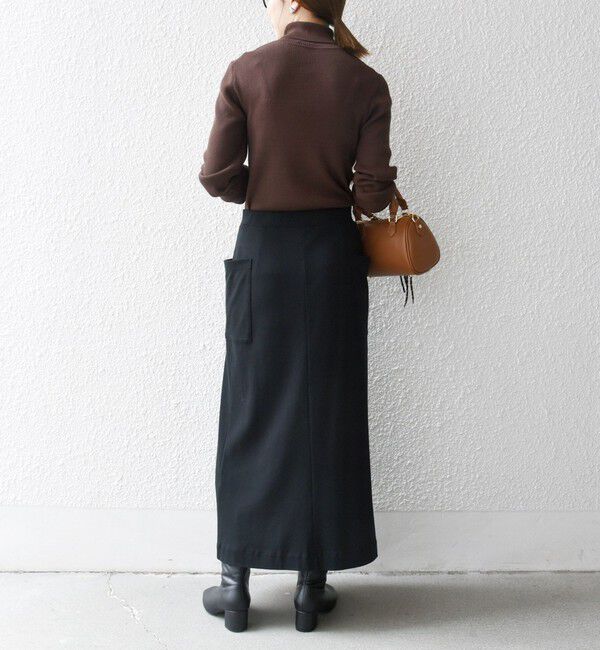 SHIPS any「《一部追加予約》SHIPS any:〈手洗い可能〉デリケート リブ タートルネック ニット プルオーバー」|ニット・セーター|