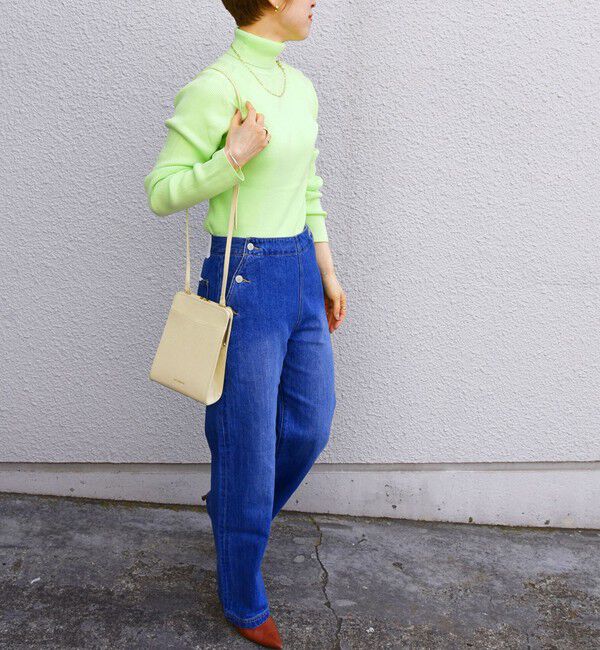 SHIPS any「《一部追加予約》SHIPS any:〈手洗い可能〉デリケート リブ タートルネック ニット プルオーバー」|ニット・セーター|