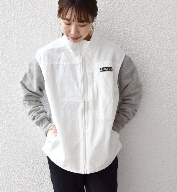 SHIPS any「【SHIPS any別注】ALTUS MOUNTAIN GEAR:〈洗濯機可能〉ナイロン ベスト」|ベスト・ジレ|