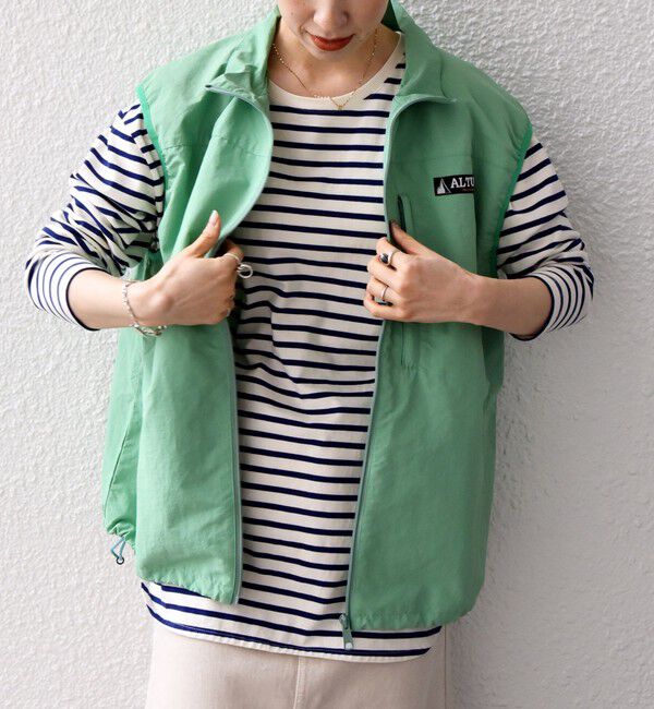 SHIPS any「【SHIPS any別注】ALTUS MOUNTAIN GEAR:〈洗濯機可能〉ナイロン ベスト」|ベスト・ジレ|