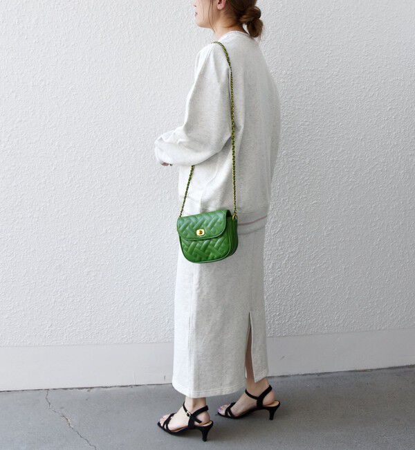 SHIPS any「SHIPS any:〈抗菌防臭〉USAコットン 裏毛 ライン ストレート スカート」|スカート|