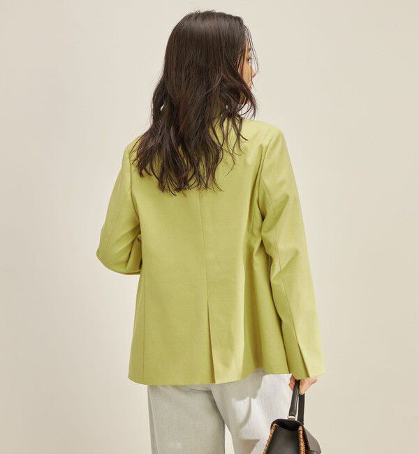 SHIPS for women「コットン リネン オックス ダブル ジャケット」|その他|