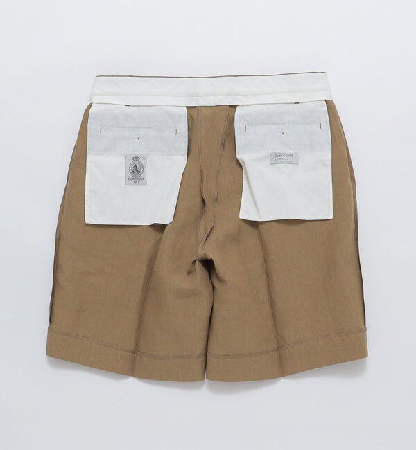 SHIPS「CORDINGS: バムブリッジ リネン ショーツ」|その他|