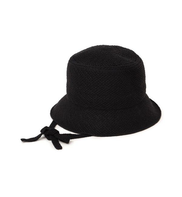 SHIPS for women「Rmeriaミックス バケット ハット」|ハット|ブラック