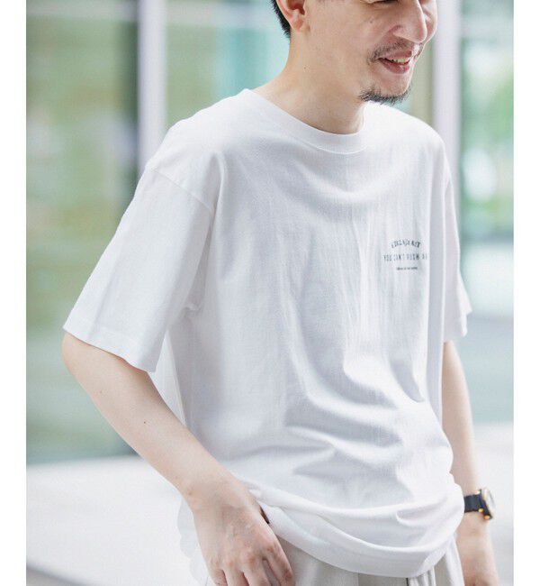 SHIPS「SHIPS: KILLIMAN JAH LOW WORKS コラージュ プリント Tシャツ」|Tシャツ・カットソー|