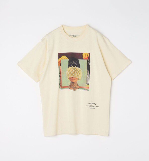 SHIPS「SHIPS: KILLIMAN JAH LOW WORKS コラージュ プリント Tシャツ」|Tシャツ・カットソー|