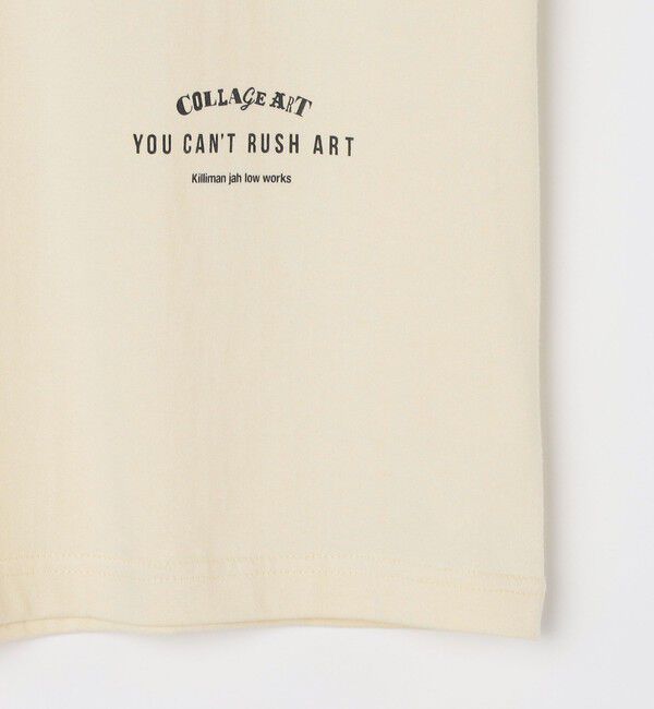 SHIPS「SHIPS: KILLIMAN JAH LOW WORKS コラージュ プリント Tシャツ」|Tシャツ・カットソー|