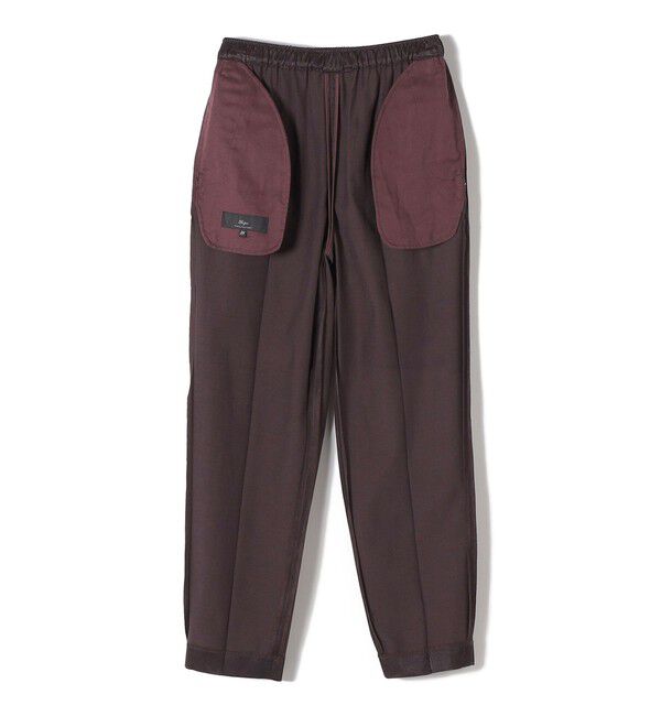 SHIPS for women「SHIPS Primary Navy Label:〈手洗い可能〉サテン リラックス パンツ」|その他|