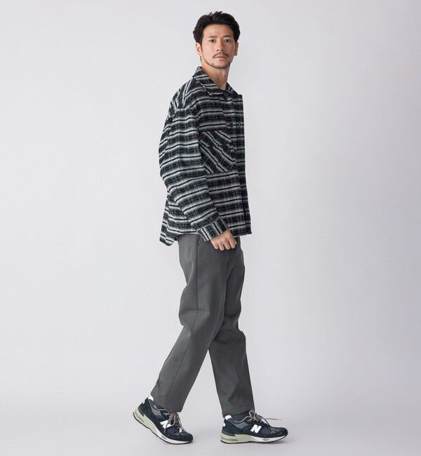 SHIPS「【WEB限定】SHIPS: モール チェック ダブルポケット CPO シャツ ジャケット」|ミリタリージャケット|