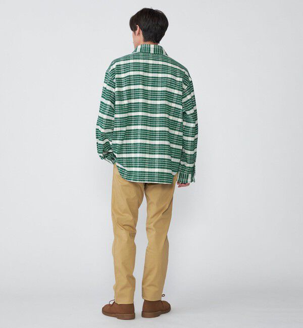 SHIPS「【WEB限定】SHIPS: モール チェック ダブルポケット CPO シャツ ジャケット」|ミリタリージャケット|