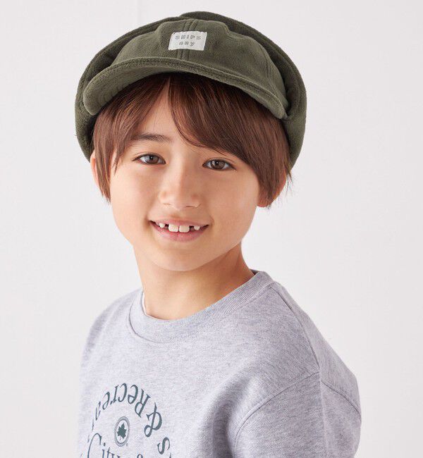 SHIPS any「SHIPS any: フリース フライト キャップ<KIDS>◇」|キャップ・キャスケット|