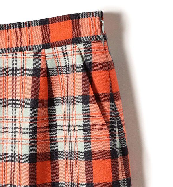 SHIPS for women「〈手洗い可能〉ウール チェック タイト スカート ◇」|スカート|