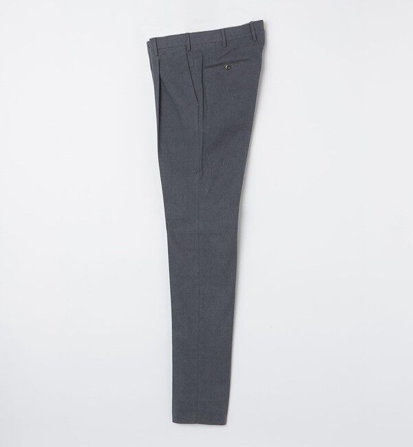 SHIPS「PT TORINO: コットン フランネル 無地 スラックス パンツ」|チノ|