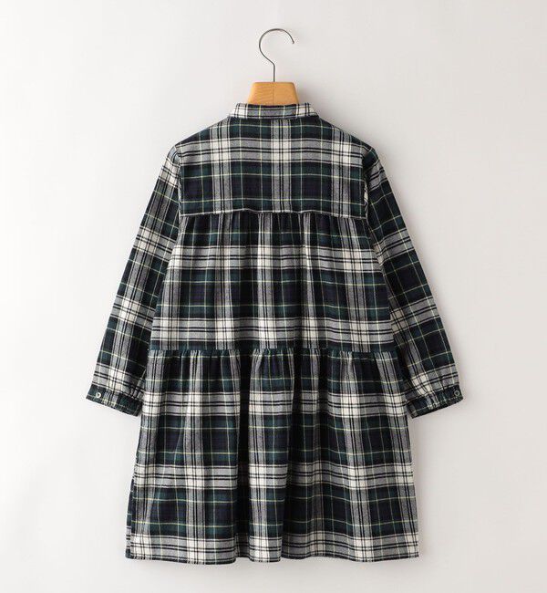 SHIPS KIDS「SHIPS KIDS:100～130cm / ネル チェック ワンピース」|ワンピース|