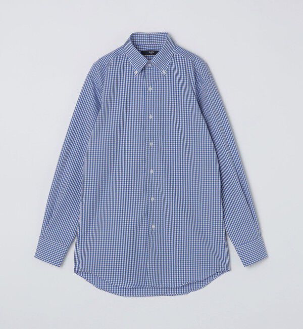 SHIPS Colors 「SHIPS Colors: Deo-Papi(R) ギンガムチェック ボタンダウン シャツ◇」|シャツ・ブラウス|ブルー